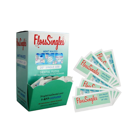 Floss Singles: Single-Use Floss, Individually Wrapped