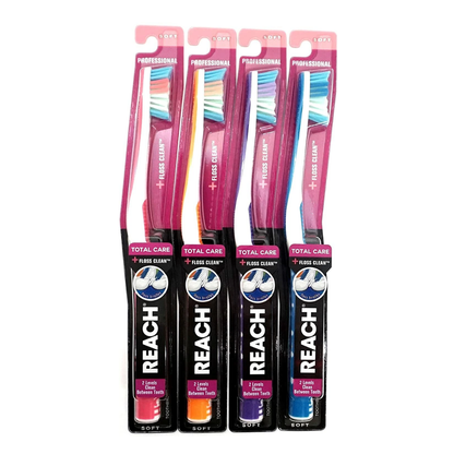 REACH Total Care Floss Clean Toothbrush