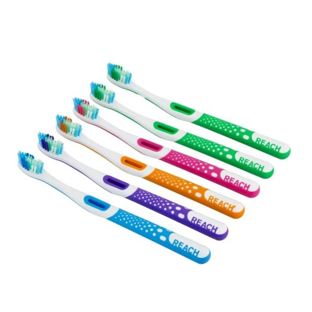 REACH Total Care Floss Clean Toothbrush
