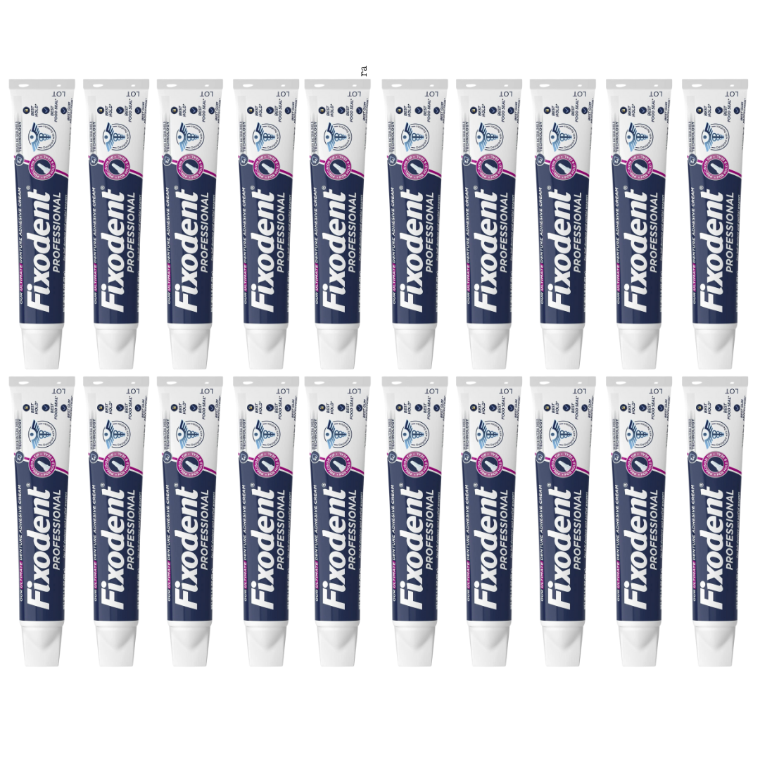 Fixodent Professional Denture Adhesive: Travel Sized/Pocket Sized Tubes, 0.35 oz