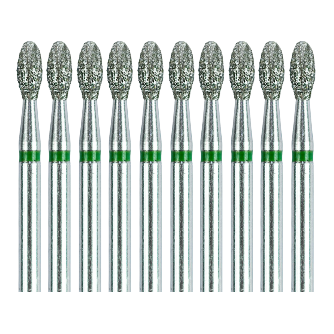 10 Pack: Egg Football FG Dental Diamond Burs