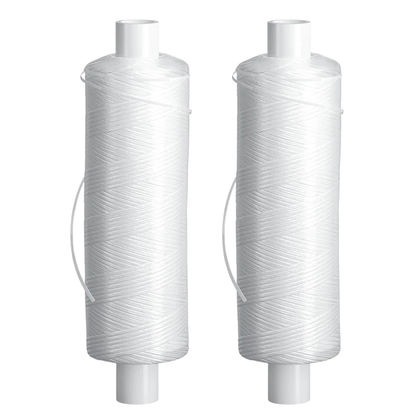 Oral-B Glide Floss Refills, 2 Spools - Unflavored, Micro Textured (New Version)