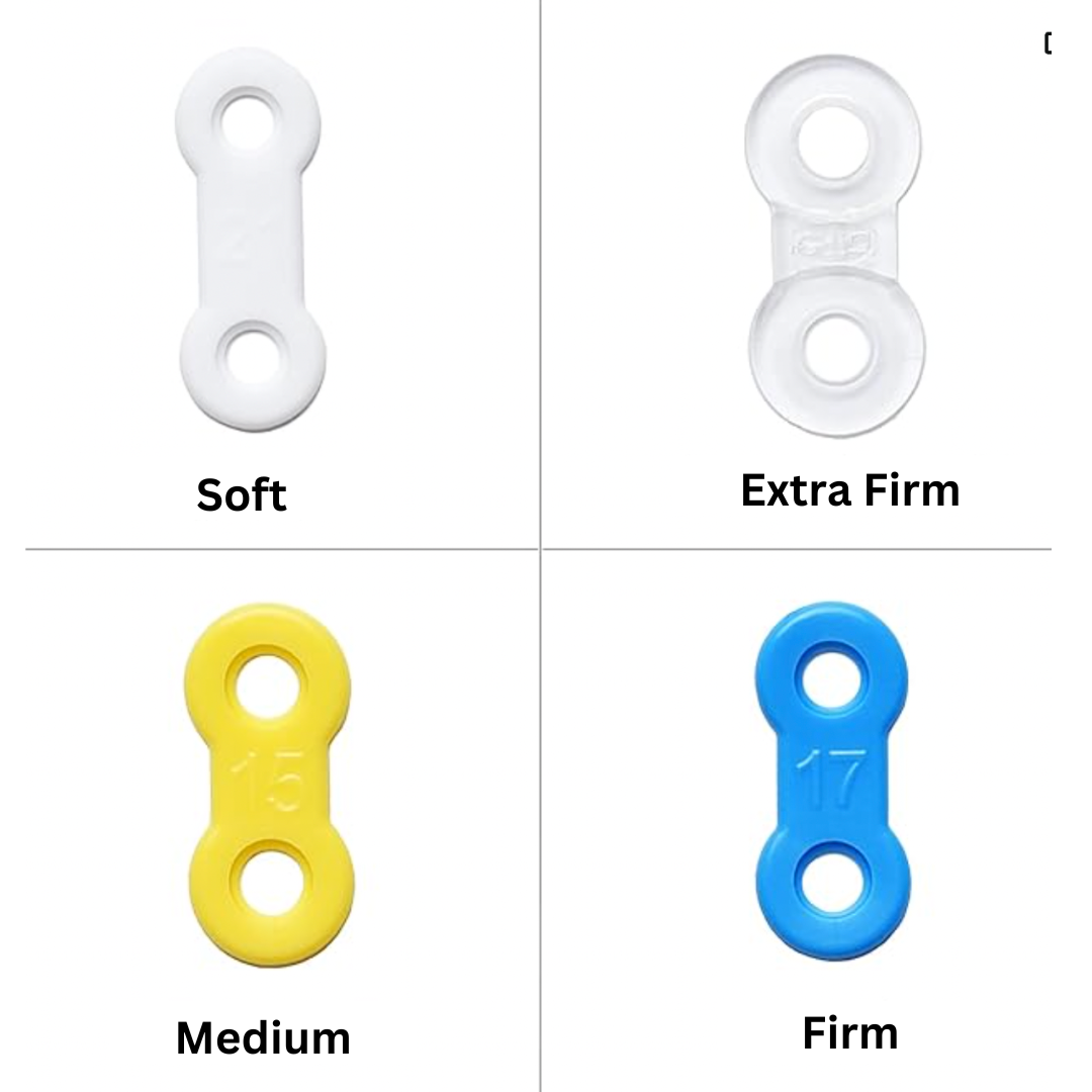 WHITE: Myerson EMA Snore Guard Replacement Straps