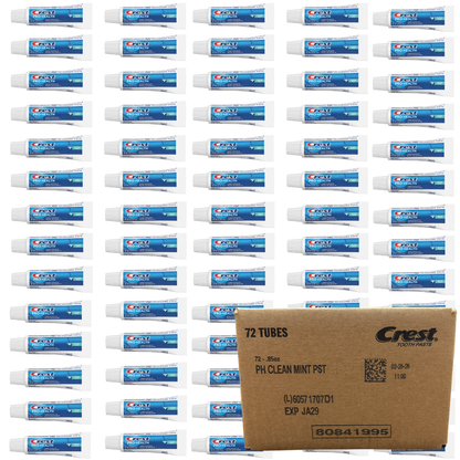 Crest Pro-Health Clean Mint Toothpaste 0.85oz: Adult Travel Sized Toothpaste