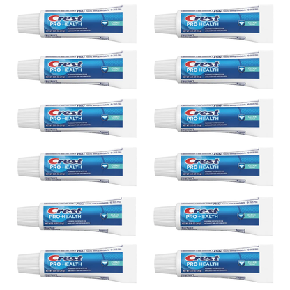 Crest Pro-Health Clean Mint Toothpaste 0.85oz: Adult Travel Sized Toothpaste