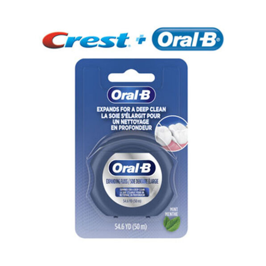 Oral-B Expanding Floss 50m, Mint Flavor 6/Package